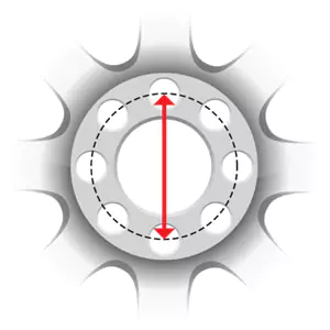 How to Measure 8-Lug Bolt Pattern